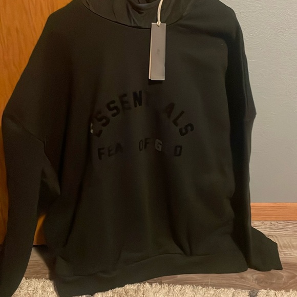 2023 essential hoodie black XXL